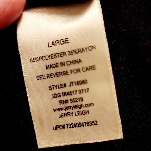 Modern Lux Black Jack-O-Lantern Women's Large L Halloween Tee T-Shirt October - Picture 6 of 6